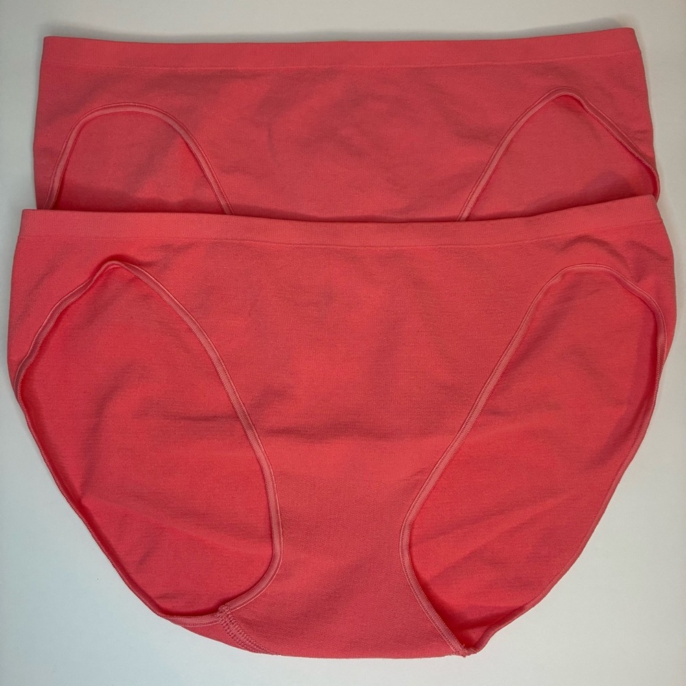 Victoria’s Secret Bikini Panties in Coral Pink 2-Pack